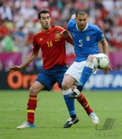 Fussball International Europameisterschaft 2012: Spanien - Italien