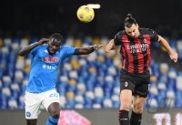 FUSSBALL SERIE A 2020/2021: JUBEL Zlatan Ibrahimovic (AC Mailand)
