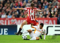 Fussball Champions League  Saison 2010/2011: FC Bayern  Muenchen  - AS Rom