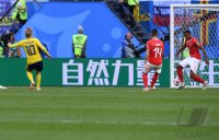 FUSSBALL WM 2018 Achtelfinale: Schweden - Schweiz