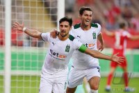 Fussball DFB Pokal 1. Runde 21/22: 1. FC Kaiserslautern - Borussia Moenchengladbach