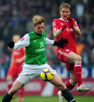 FUSSBALL, 1. BUNDESLIGA, 19. Spieltag: Bremen - Bayern