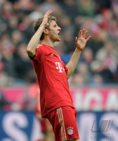 Fussball 1. Bundesliga, Saison 2011/2012:  FC Bayern Muenchen - FC Augsburg