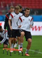 FUSSBALL WM 2014 Achtelfinale; Abschlusstraining Deutschland