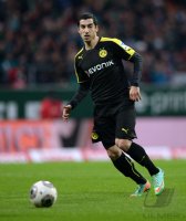 Fussball, 1. Bundesliga  Saison 2013/2014: SV Werder Bremen - Borussia Dortmund
