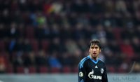Fussball DFB Pokal 10/11 : Raul (FC Schalke 04)