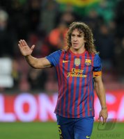 FUSSBALL International  COPA DEL REY  11/12: Carles Puyol (Barca)