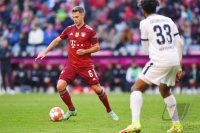 Fussball 1. Bundesliga Saison 21/22: FC Bayern Muenchen -  TSG 1899 Hoffenheim