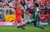 Fussball 1. Bundesliga:  FC Bayern Muenchen - VfL Wolfsburg