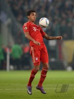 FUSSBALL  DFB POKAL SAISON  11/12  HALBFINALE: Luiz Gustavo (FC Bayern Muenchen)