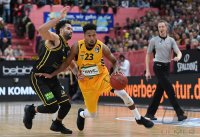 Basketball 1. Bundesliga 16/17 Hauptrunde: Walter Tigers Tuebingen - MHP Riesen Ludwigsburg