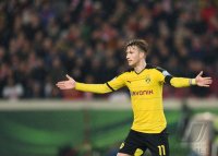 Fussball DFB Pokal Viertelfinale 15/16: Marco Reus (Borussia Dortmund) jubelt