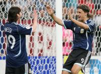 Fussball WM 2006: Argentinien - Serbien/Montenegro