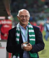 Fussball 1. Bundesliga Saison 14/15: Geschaeftsfuehrer Klaus-Dieter Fischer (SV Werder Bremen)