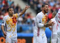 Fussball Europameisterschaft Achtelfinale 2016: Italien - Spanien