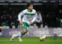 FUSSBALL 1. BUNDESLIGA: Bremen, DIEGO Einzelaktion