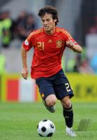 FUSSBALL EURO 2008: Spanien, SILVA Einzelaktion