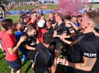 Fussball Relegation zur Oberliga, Rueckspiel 21/22: FC Holzhausen - FC Denzlingen
