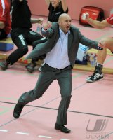Volleyball  1. Bundesliga  10/11: Trainer  Mueller-Angstenberger (ENBW TV Rottenburg)  ENBW TV Rottenburg - SCC Berlin