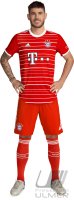 Fussball 1. Bundesliga Saison 22/23: Lucas Hernandez (FC Bayern Muenchen)