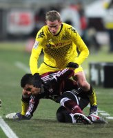 Fussball 1. Bundesliga, Saison 2011/2012:  1. FC Nuernberg - Borussia Dortmund