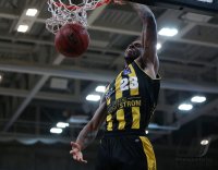 Basketball 1. Bundesliga 17/18 Hauptrunde: Walter Tigers Tuebingen - MHP RIESEN Ludwigsburg