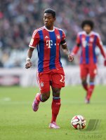 Fussball 1. Bundesliga Saison 14/15: David Alaba (FC Bayern Muenchen)