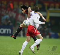 FUSSBALL CHL   AC Mailand - Olympique Lyon