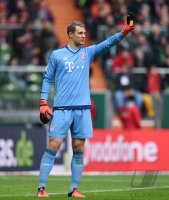 Fussball 1. Bundesliga Saison 15/16: SV Werder Bremen - FC Bayern Muenchen