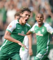 Fussball 1. Bundesliga Saison 2015/2016: SV Werder Bremen - Borussia Moenchengladbach