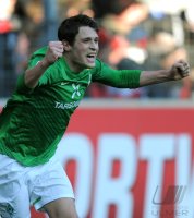 Fussball 1. Bundesliga  Saison 2011/2012:  SC Freiburg - SV Werder Bremen