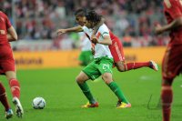 Fussball 1. Bundesliga, Saison 2011/2012:  FC Bayern Muenchen - SV Werder Bremen
