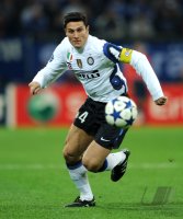 Fussball CHL  Saison 2010/2011: Javier Zanetti (Inter Mailand)