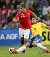 Fussball International Testspiel Norwegen - Brasilien