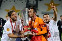 FUSSBALL EUROPA LEAGUE FINALE 13/14: JUBEL FC Sevilla