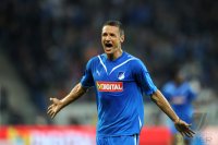 Fussball 1. Bundesliga : JUBEL nach dem TOR zum 2:0 Sejad Salihovic (TSG 1899 Hoffenheim)