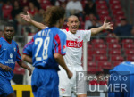 FUSSBALL 1.Bundesliga Sean Dundee (VfB) Jubelschrei