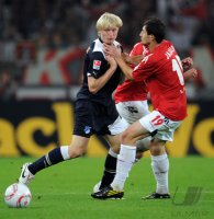 Fussball: 1. Bundesliga Saison 2010/2011: Koeln - Hoffenheim