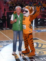 Basketball 1. Bundesliga 16/17 Hauptrunde: Walter Tigers Tuebingen - Giessen 46ers