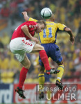 Fussball INTERNATIONAL  EURO 2004  Daenemark - Schweden