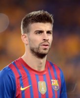 FUSSBALL INTERNATIONAL  CHL HALBFINALE 11/12:  Gerard Pique (Barca)