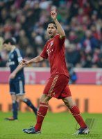 FUSSBALL  1. BUNDESLIGA  Saison 2012/2013: Claudio Pizarro (FC Bayern Muenchen)