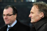 FUSSBALL, 1. BUNDESLIGA, 24. Spieltag: FC Schalke 04, TOENNIES und WATZKE