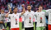 FC Bayern Muenchen wird Meister, Fussball 1. Bundesliga  Saison  2025/2026  30. Spieltag