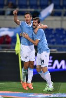 FUSSBALL SERIE A 2014/2015: JUBEL Miroslav Klose (Lazio Rom)