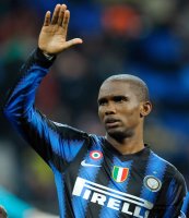 Fussball Champions League  Saison 2010/2011:  Samuel Eto'o , Eto  (Inter)