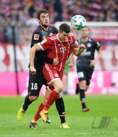 Fussball 1. Bundesliga Saison 17/18: FC Bayern Muenchen - 1. FSV Mainz 05