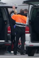 Ski Alpin WM 2013 Lindsey  Vonn (USA) am Flughafen Salzburg