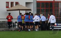Fussball 1. Bundesliga: Training beim FC Bayern Muenchen