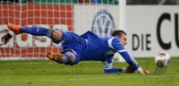 Fussball DFB Pokal Viertelfinale 13/14: Torwart Diego Benaglio (VfL Wolfsburg)